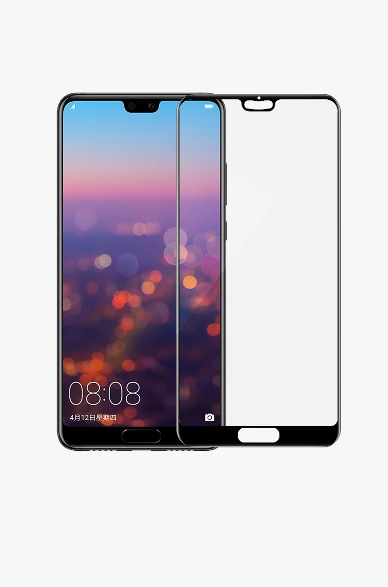 5D закаленное стекло с полным покрытием для Huawei P20 Pro защитный чехол Lite Nine 3E
