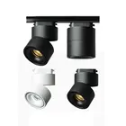 Бесплатная доставка COB led свет трека 7 Вт 10 Вт 12 Вт 23 34 провода рельсовый свет 3 фазы трек прожектор для домашних магазинов магазин освещение