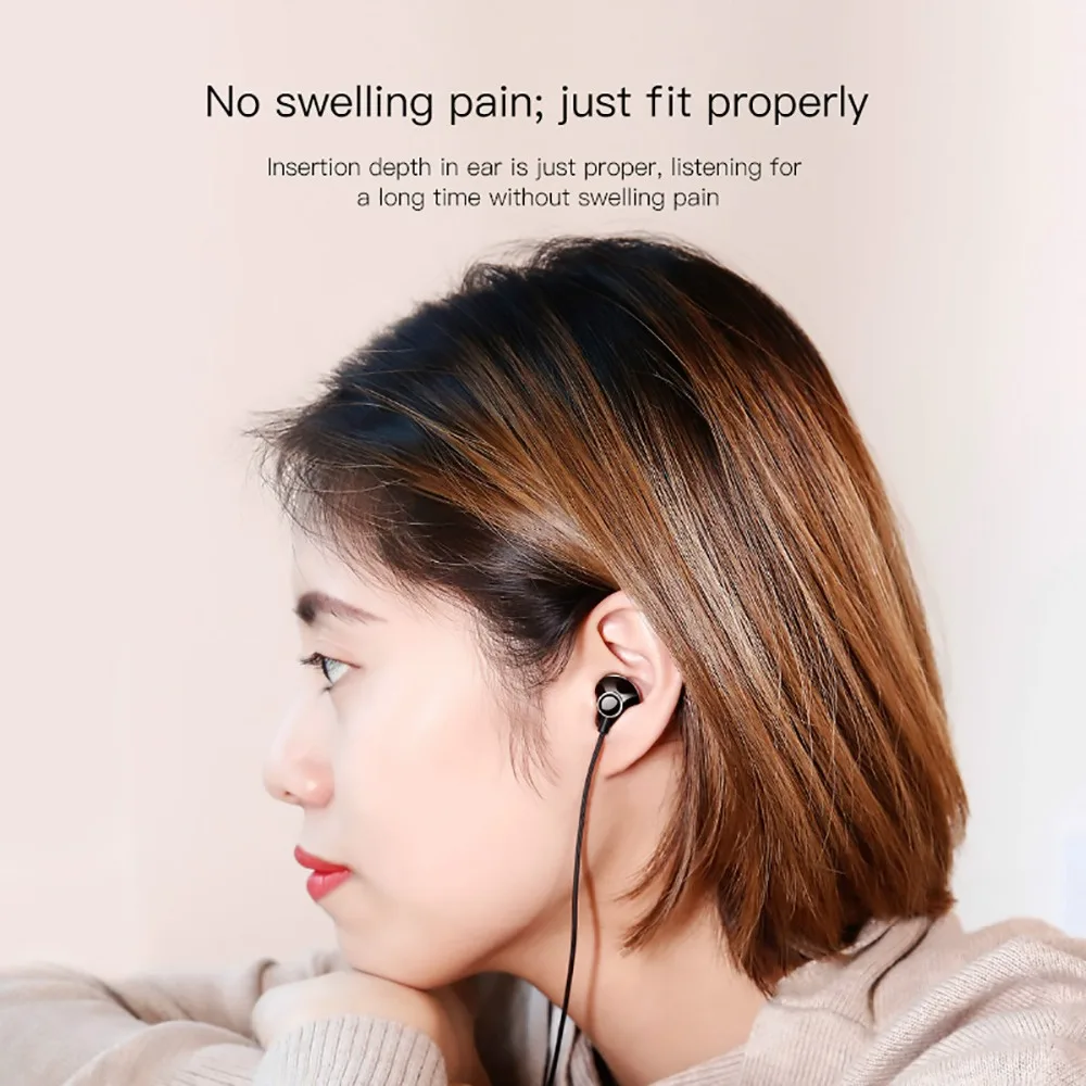 Baseus C06 usb type-c наушники стерео звук наушники с mi c для Xiaomi mi 9 8 se note 3 huawei p30 pro mate 20 pro Oppo Find X