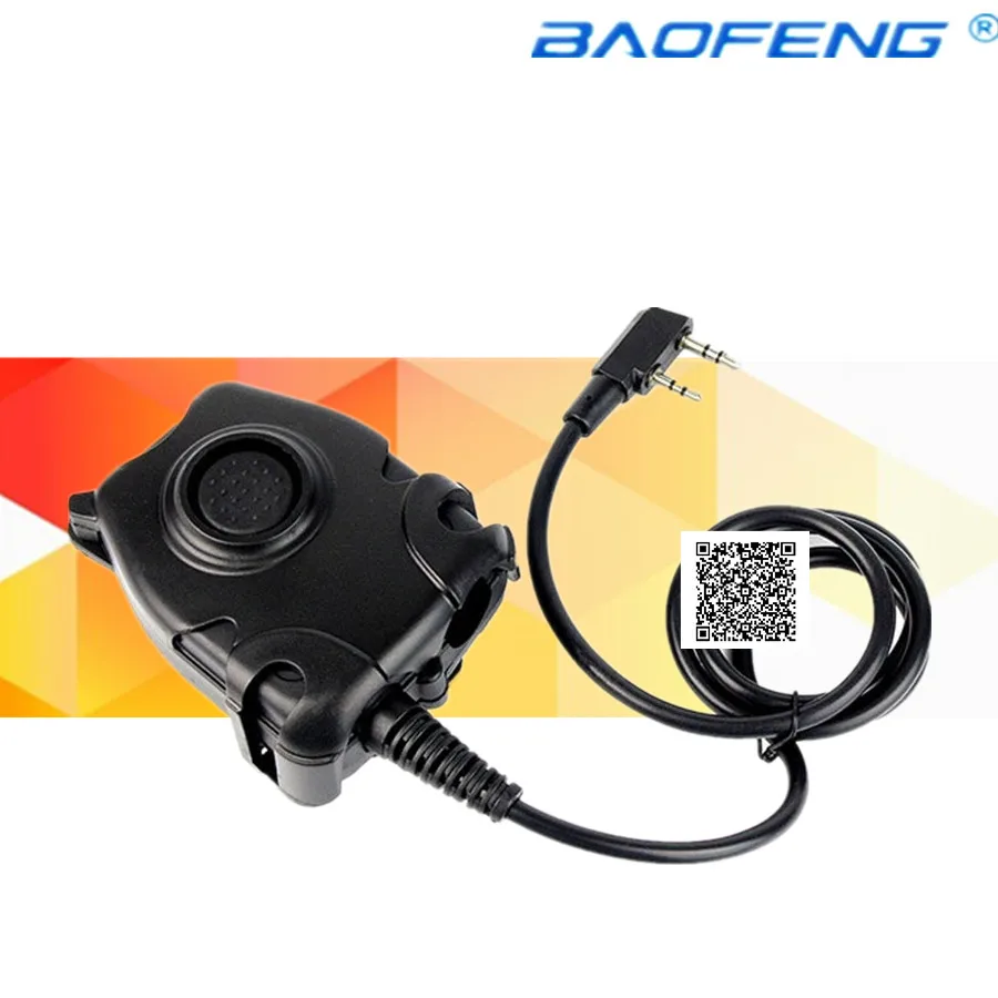 Водонепроницаемый PTT кабель для KENWOOD K Plug Z Tactical Comtac H50 MSA SORDIN H60 HD01 HD02 HD03 гарнитура с