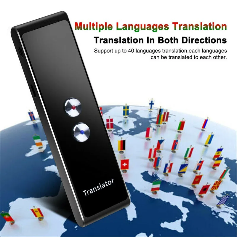 Translaty MUAMA Enence умный мгновенный портативный переводчик голосовых языков в
