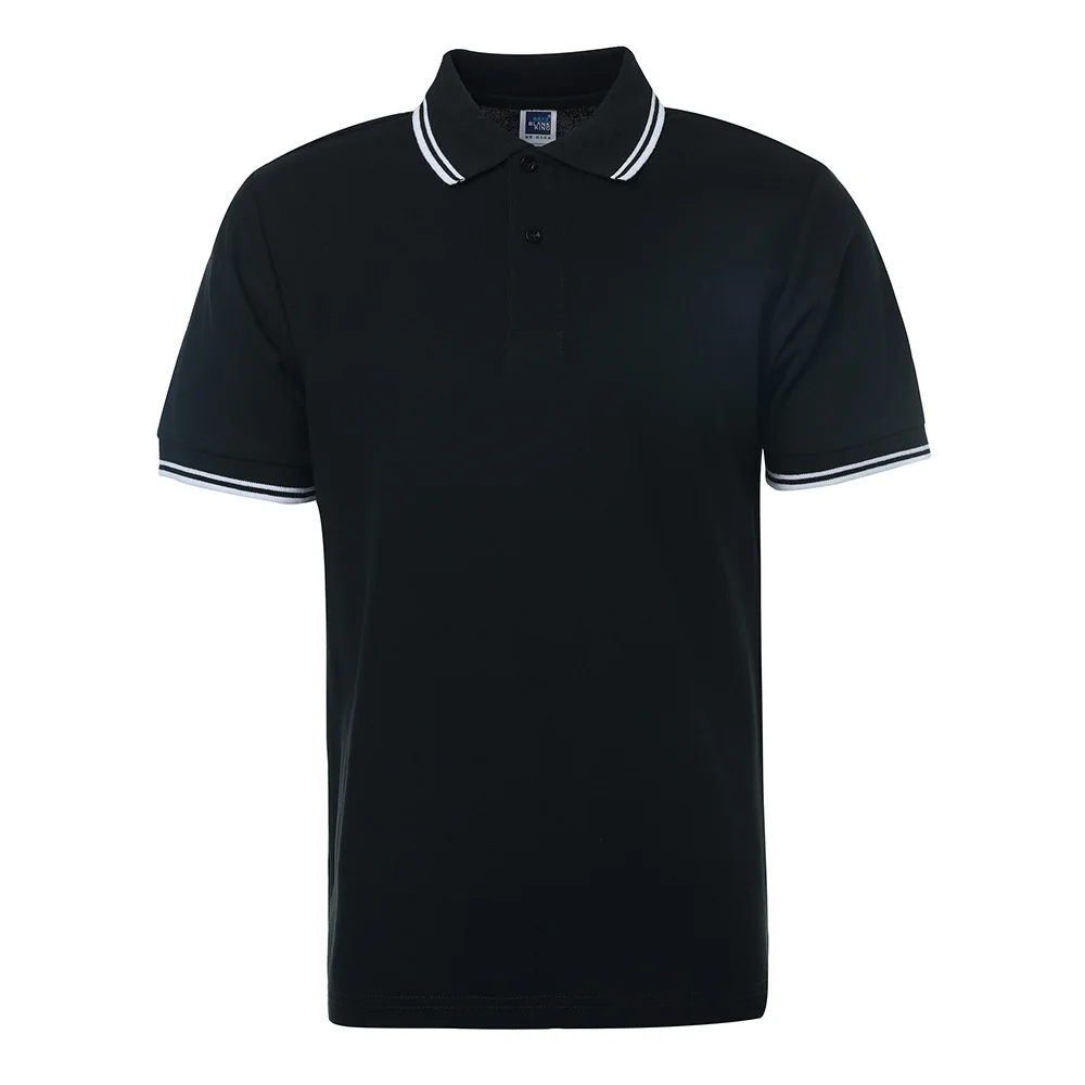 Бренд рубашки поло Для мужчин Повседневное с короткими рукавами Camisa Masculina Homme