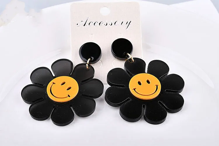 Diy аксессуары для серег ручной работы корейские ювелирные изделия акриловые