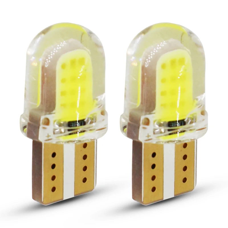 2 шт. Авто T10 Led холодный белый 194 W5W LED 168 COB кварцевая Автомобильная супер яркая
