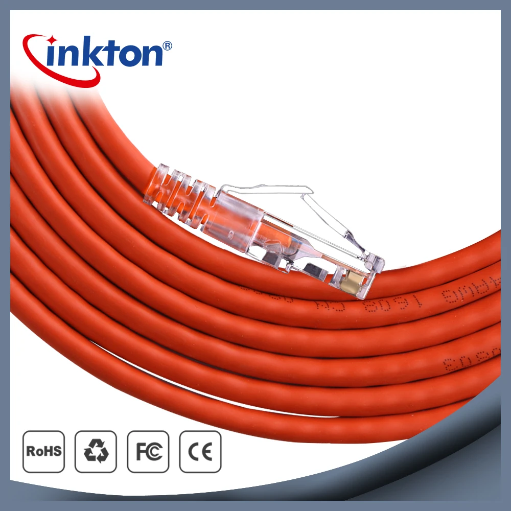 Inkton Rj45 Cat5e UTP патч корд 8 ядер Lan кабель ПВХ Куртка для компьютера роутера ноутбука