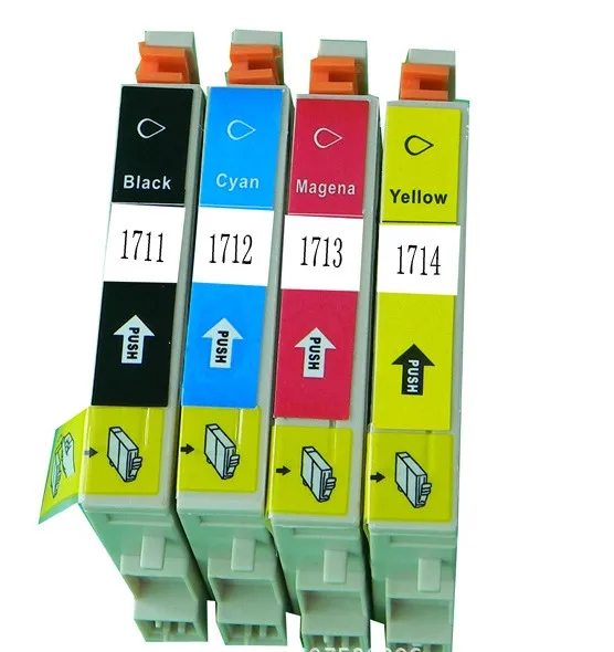 Картридж с чернилами einkshop T1711 совместимый T1701-T1704 для принтера Epson выражение Home XP-103