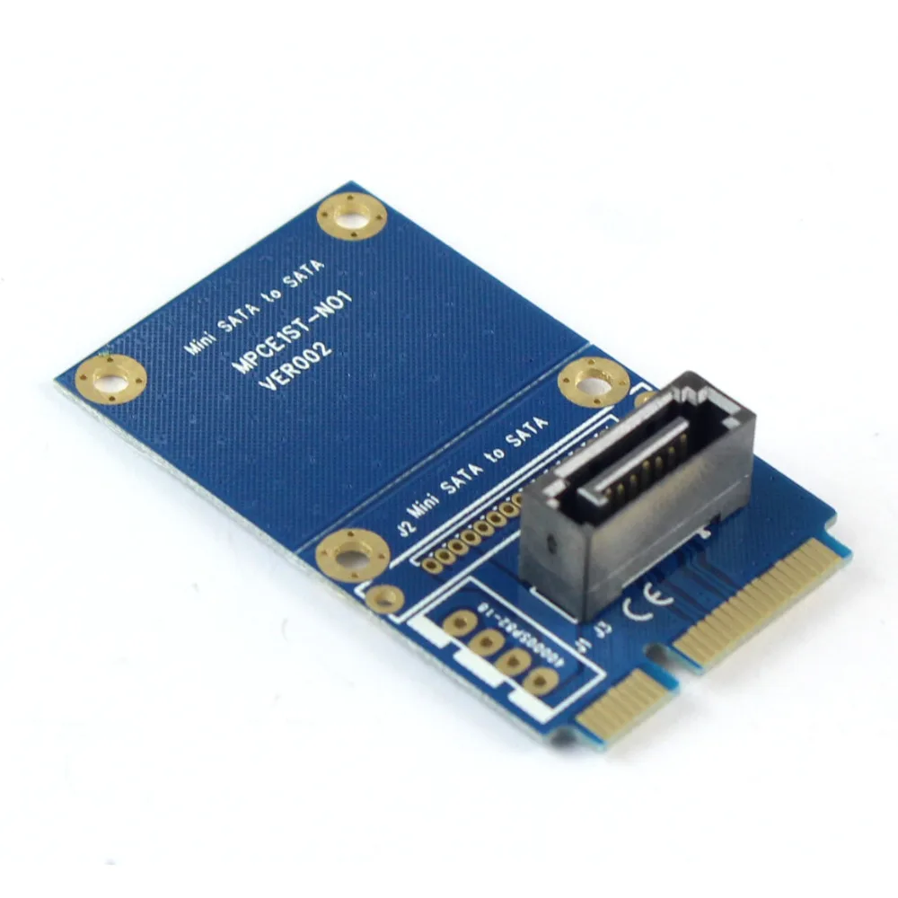 MSATA Mini PCI-e SATA SSD слот для 7 Pin HDD адаптер конвертации карт | Электроника