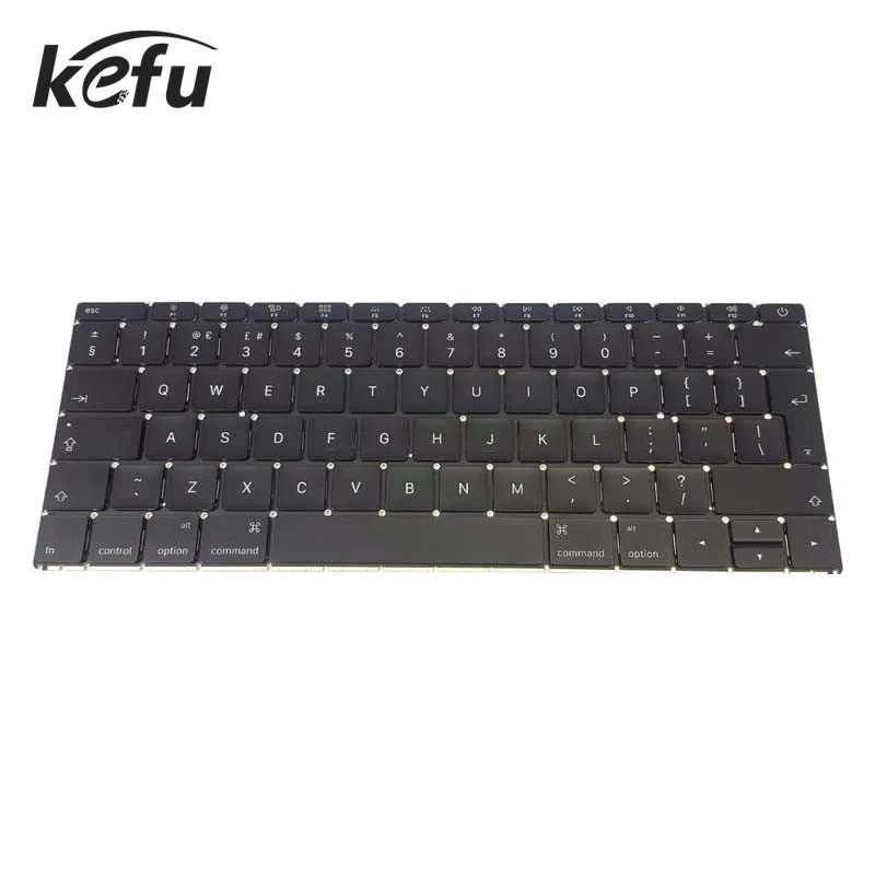 KEFU Laptop Original Replacement Keyboard For MacBook 12  A1534 1534 UK Keyboard 2015 Year