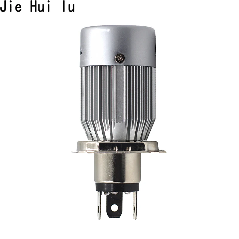 H4 led moto rcycle Фар h4 hs1 светодиодные лампы для мотоцикла света высокой ближнего 20 Вт COB