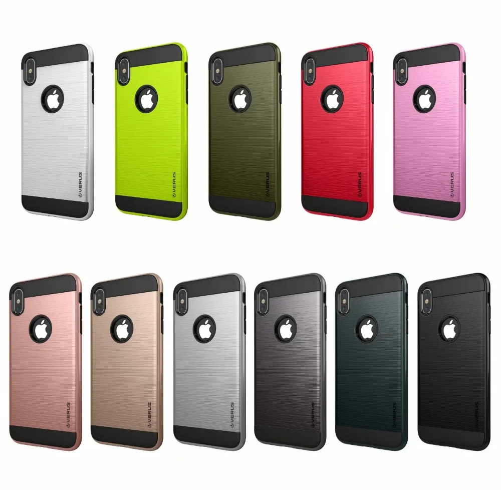 10 шт./лот Новый гибридный прочный защитный чехол для Apple iPhone X XR XS Max ударопрочный 2