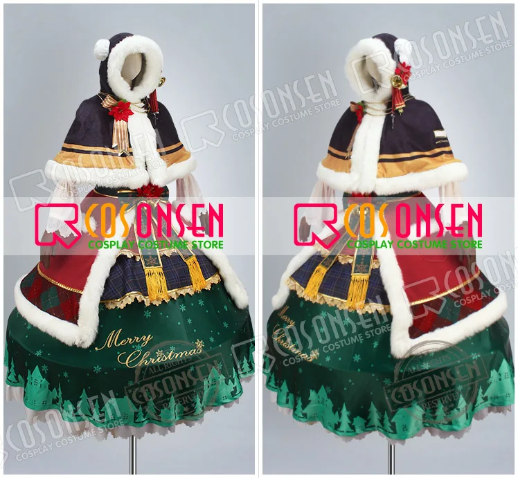 COSPLAYONSEN Love Live! Рождественский костюм для косплея минами Кодори 2016 | Тематическая