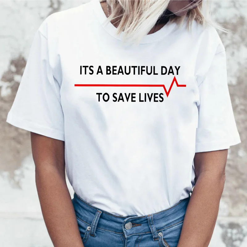 2381 GREYS Anatomy You're My Person новая футболка женская футболка корейский стиль harajuku Женская ulzzang Эстетическая футболка рубашка - Цвет: 2381