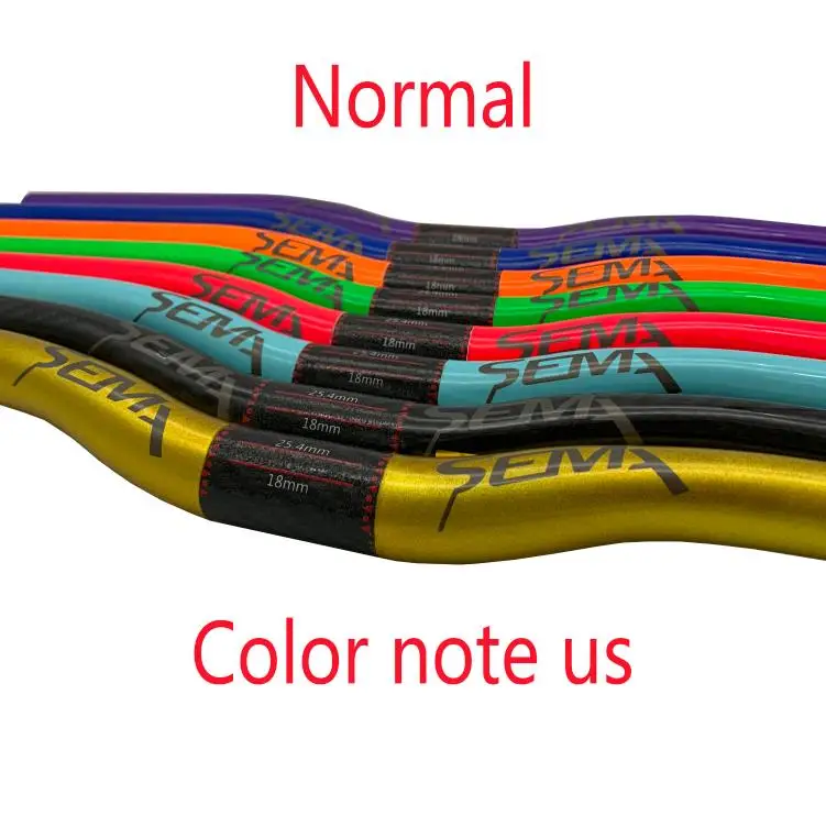 Normal color note us Руль для велосипеда SEMA, углеродный руль для детей, балансировочный велосипед/страйдеры/Kokua/нажимной руль для велосипеда, ласточка, лучшее качество - Цвет: Normal color note us