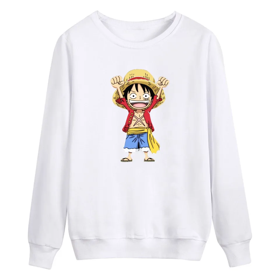 Аниме Одна деталь кофта с капюшоном Толстовка принтом &quotМанки Д лаффи Harajuku