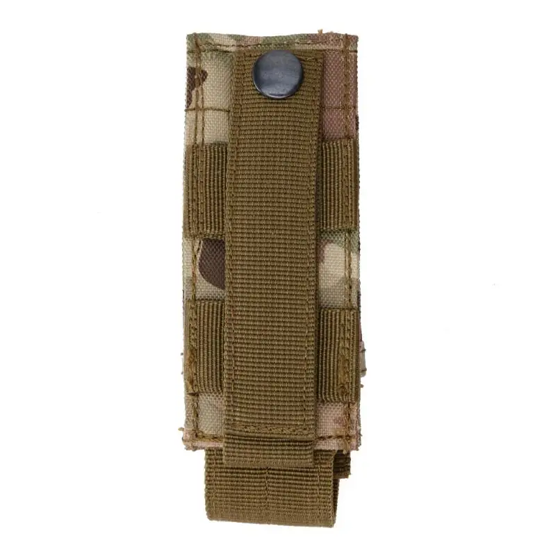 Военный Molle Чехол тактический один Пистолет подсумок ножевой фонарик оболочка