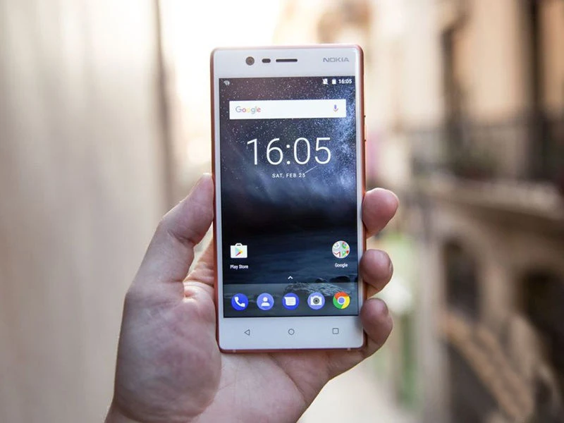 Оригинал Nokia 3 LTE 4G 16G rom 2G ram Android четыре ядра 5 дюймов одна sim карта 720 P МП сенсорный