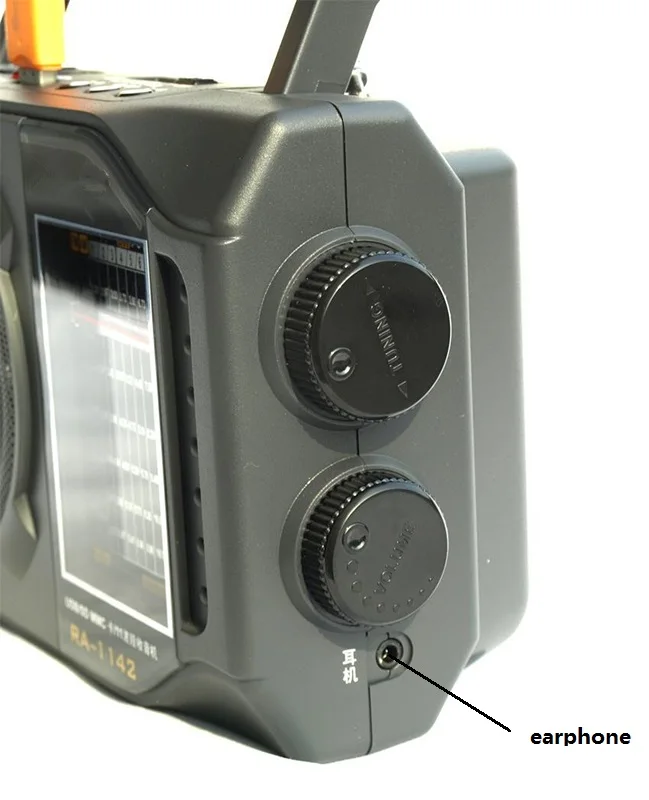 Абсолютно портативный Радиоприемник 11 полос радиоприемник Am/Fm/SW радио Поддержка USB флэш-диск SD карта MP3 музыкальные файлы Aux-in