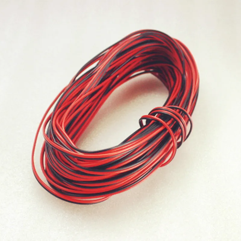 Удлинительный кабель 22awg 20AWG 30 метров проводной шнур со светодиодными лентами