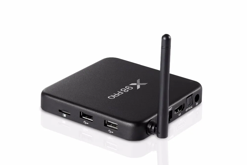 Новый L & H гаджеты X98 Pro ТВ коробке 2 ГБ 16 3 32 Amlogic S912 Восьмиядерный ОС Android 6 0 Bluetooth 4
