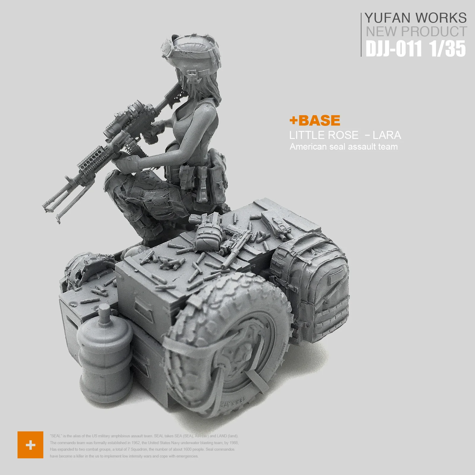 Модель Yufan 1/35 женский солдат и платформа женские солдатские кольца|Наборы для