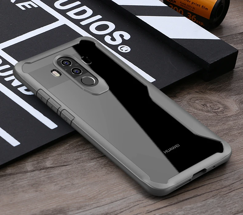 Для Huawei Mate 10 чехол ультра тонкий hdпрозрачный для Pro полная защита Жесткий ПК