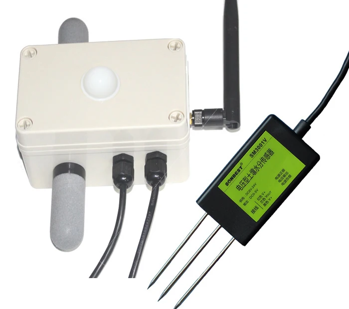 SZ3992 ZIGBEE wireless greenhouse carbon dioxide illumination sensor | Электронные компоненты и принадлежности