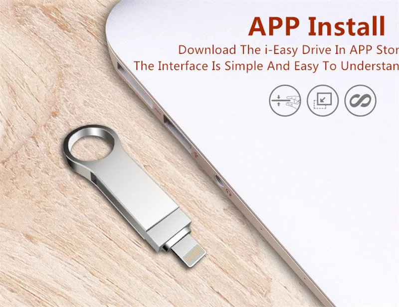 USB флэш-накопитель для iPhone X/8/7/7 Plus/6 Plus/6s/5/SE/ipad портативный флэш-накопитель HD флеш-накопитель 8 Гб оперативной памяти, 16 Гб встроенной памяти, 32 ГБ, 64 ГБ, 128 ГБ флэш-накопитель usb 2,0