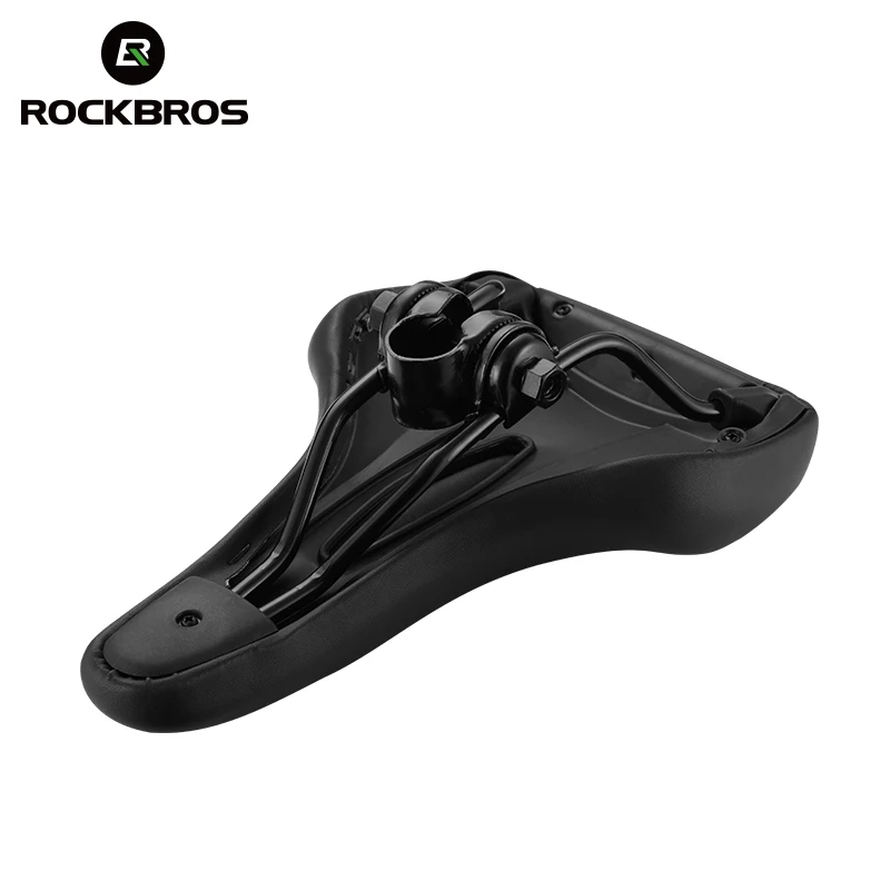 Велосипедное седло ROCKBROS анти шок утолщенное расширенное MTB велосипедное мягкое
