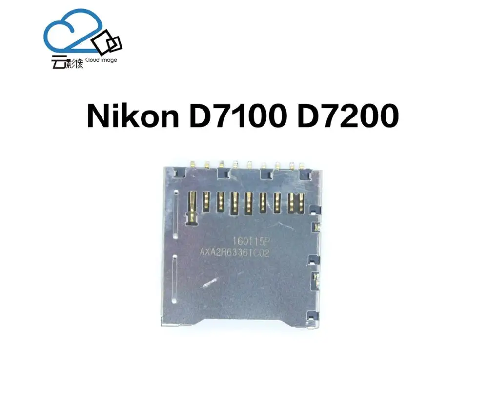 Слот для карты памяти SD Держатель для Nikon D7100 D7200 SLR цифровой запчасти