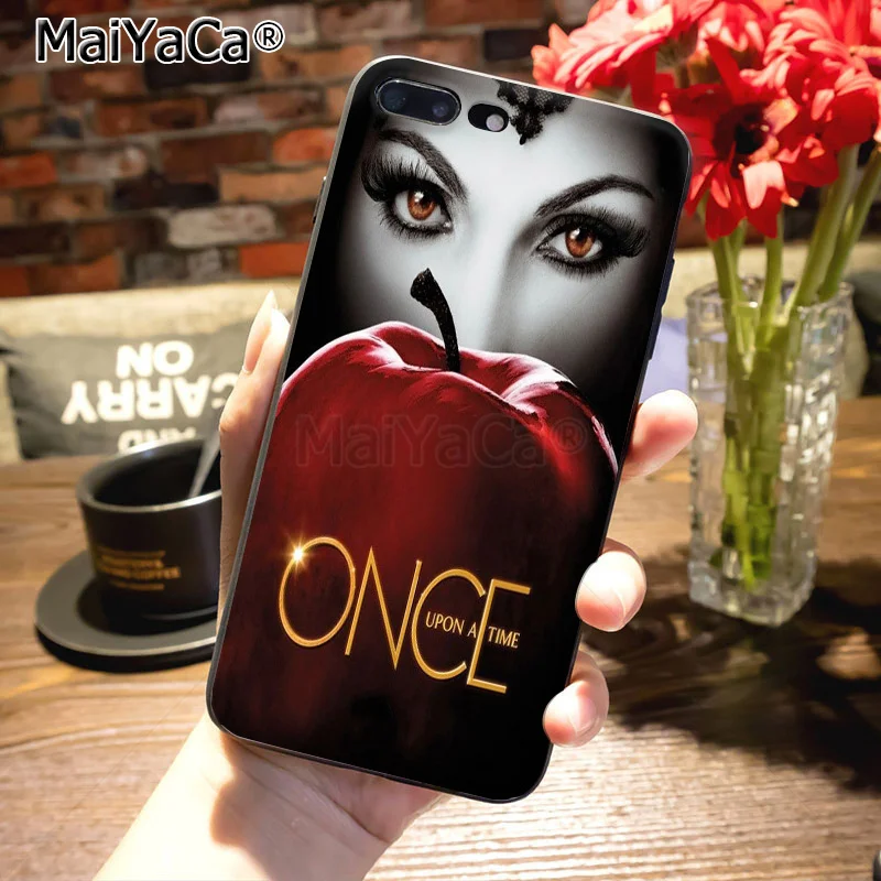 MaiYaCa Once Upon A Time Diy роскошный защитный чехол для телефона для Apple iPhone 8 7 6S Plus X XS MAX XR 5S 11pro max чехол Крышка