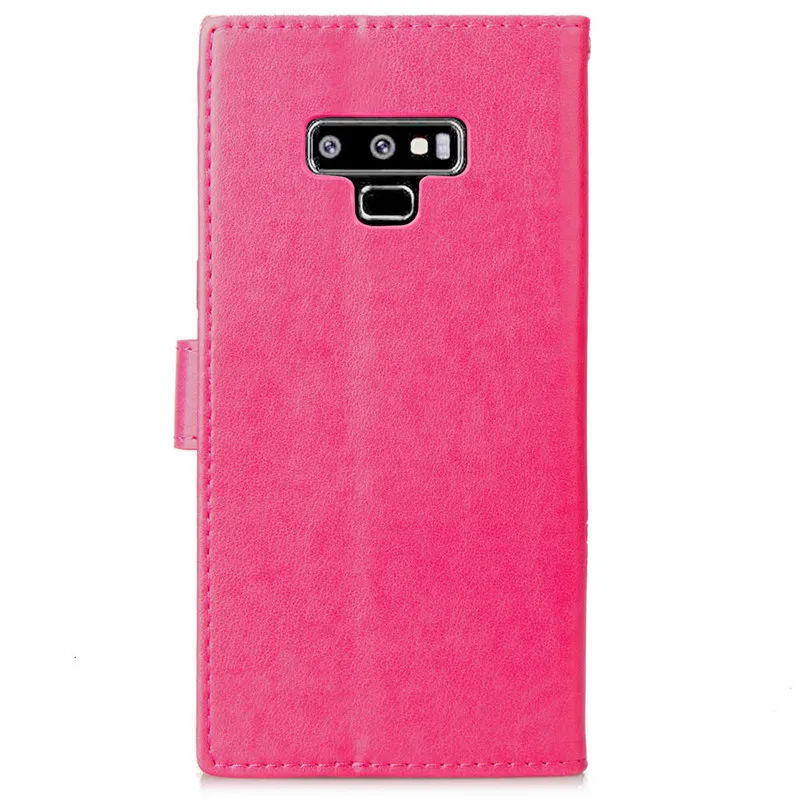 Кожаный чехол бумажник с откидной крышкой для Samsung Galaxy Note 9 8 S8 S9 Plus S20 A51 j5 j7 neo J3 2017 A3