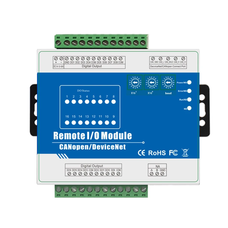Дистанционный модуль CANopen IOT поддерживает Высокоскоростной импульсный выход PWM