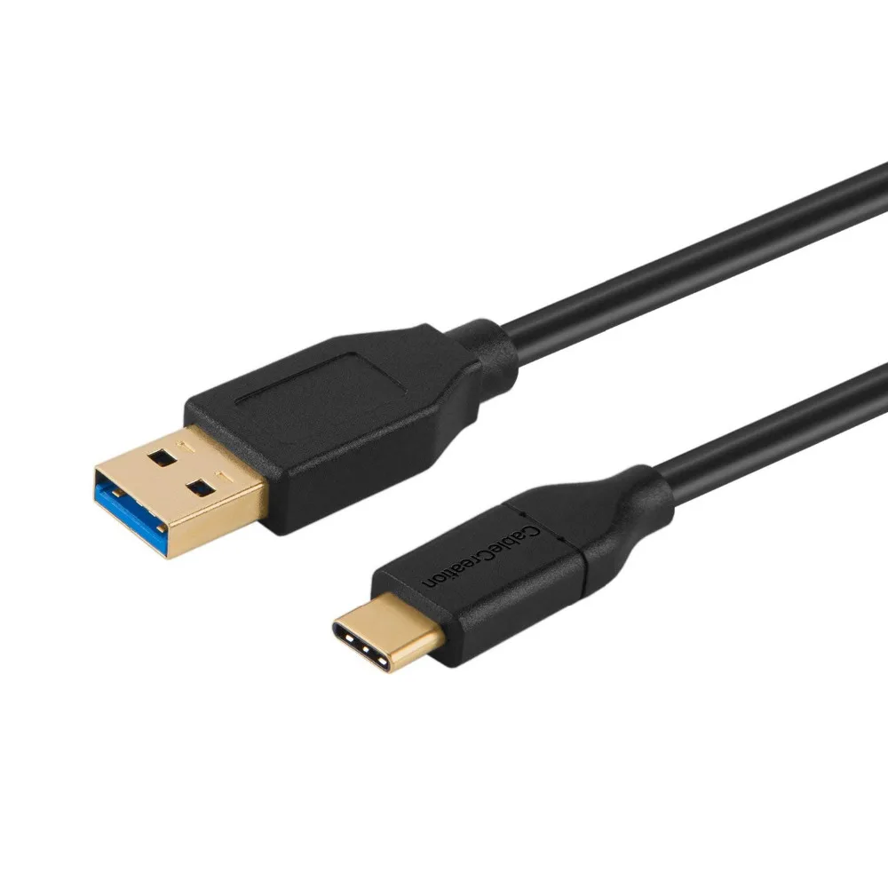 USB C to 3.0 Cable CableCreation 4 ft USB3.1 Type with 56k Ohm Resistor (5Gbt/s GEN1) Compatible MacBook Pro etc | Электроника