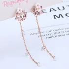 Серьги-клипсы JIOFREE с блестящими Стразы женские, украшения геометрического дизайна без проколов, вечерние бижутерия