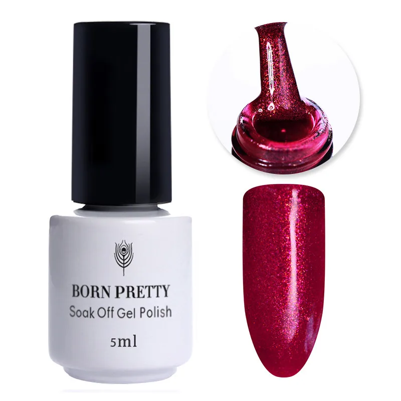 BORN PRETTY одношаговый УФ-Гель-лак красочный замачиваемый Маникюр УФ-гель для дизайна ногтей лак для ногтей гель лак 5 мл Базовое покрытие