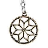 1 шт. Vegvisir компас Odin символ Руна брелок-Шарм лучший друг подарок Norse ювелирные изделия в стиле викингов