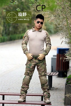 CP Kryptek Mandrake BDU G3 Униформа рубашка и брюки страйкбол Painball Боевой Тактический военная Униформа с наколенниками - Цвет: CP