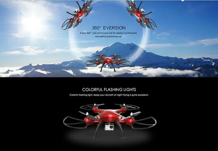 Новейший Радиоуправляемый квадрокоптер X8HG Wi Fi FPV с камерой 8 Мп HD попугай