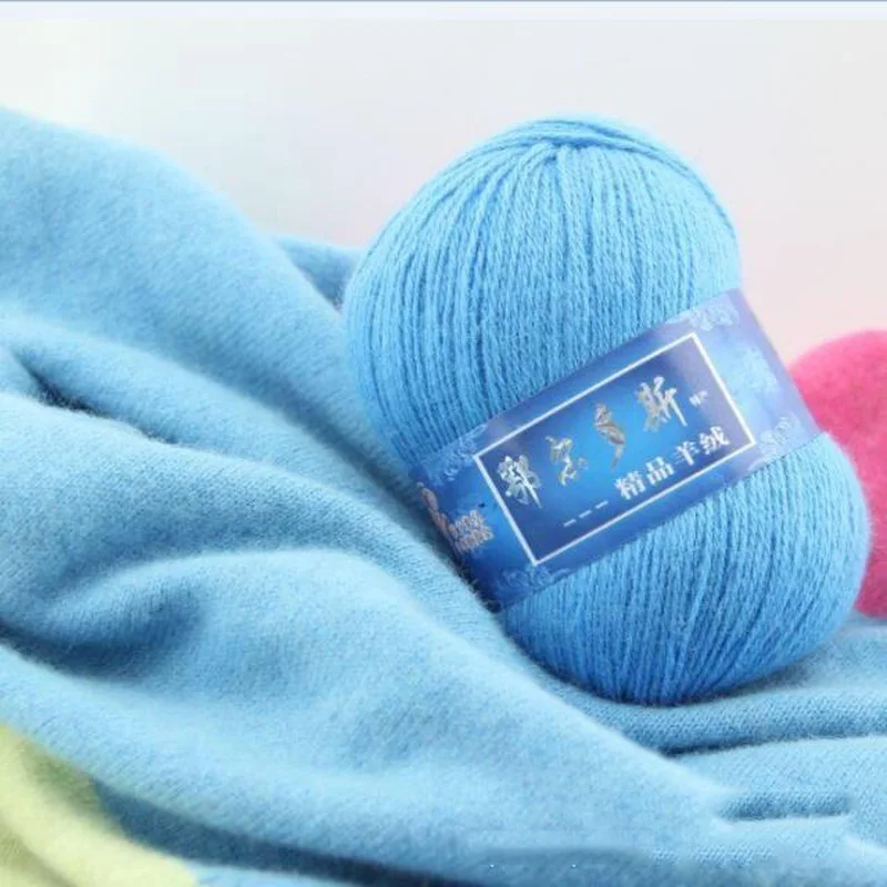 Meetee 5pcs Cashmere Baby Wool Yarn Hand knitted Thick Line DIY Weave Sweater Scarf Clothes made Accessories BD443|Пряжа| |