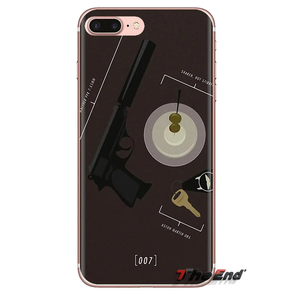 Чехол для мобильного телефона Samsung Galaxy J1 J2 J3 J4 J5 J6 J7 J8 Plus 2018 Prime 2015 2016 2017 JAMES BOND 007 Skyfall