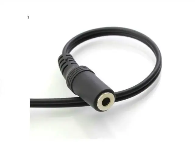 

Stereo 3.5mm Female To 2 Male RCA Jack Adapter Aux Audio Y Cable Splitter