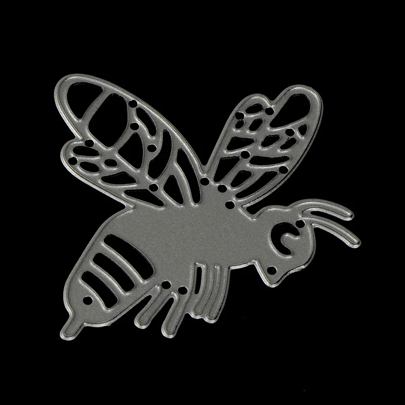 Декоративная Милая божья коровка металлический Трафаретный вырубной штамп