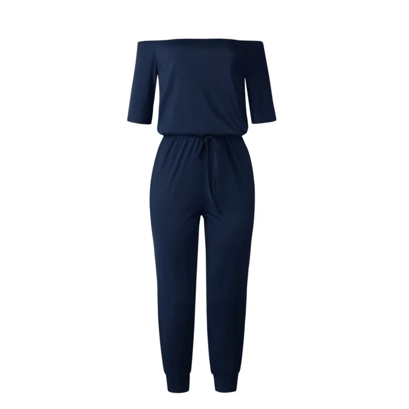 Женские летние длинные брюки с открытыми плечами без бретелек|Женские