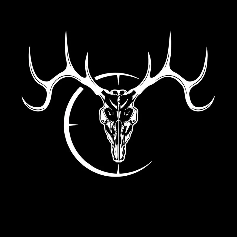 QYPF 18 2*13 8 см интересный Охотник на оленей Череп пистолет область графическая