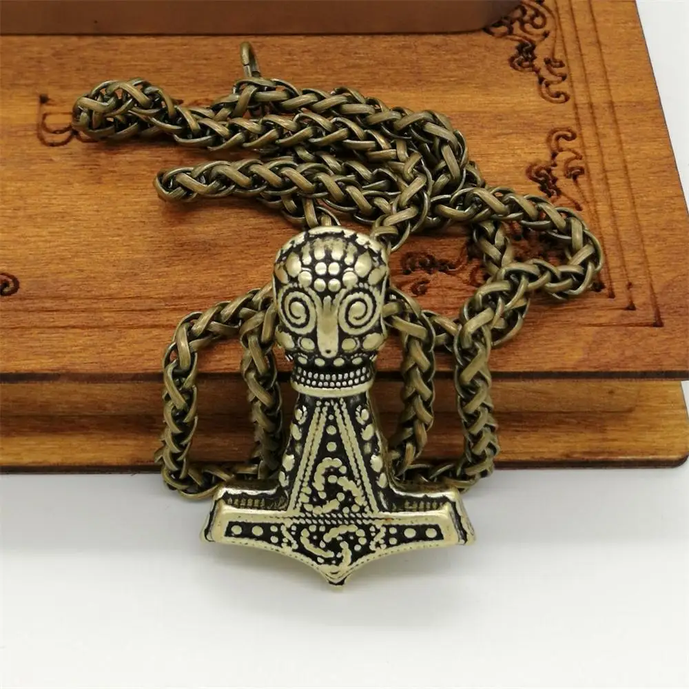 Селтикс Узелок Thor's hammer Norse языческая подвеска Винтажный стиль гламурные