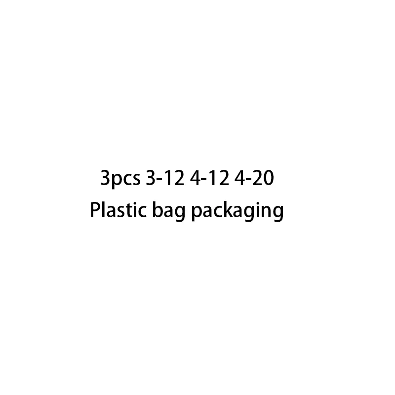 3pcs Plastic bag HSS4241 из быстрорежущей инструментальной стали Шестигранная ручка титановое покрытие ступенчатая Буровая головка бура 3-12/4-12/4-20 мм Ювелирные наборы с маленьким три 1 предмет пагода набор сверел - Цвет: 3pcs Plastic bag