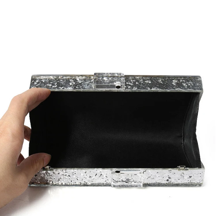 Женская акриловая сумка клатч в форме глаза серебро 2017 пробы|messenger handbag|ladies clutch