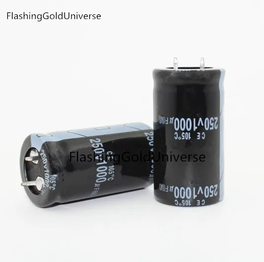 250V 1000UF Объем электролитного конденсатора 30x50mm лучшее качество | Электронные