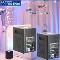 2pcs mini sparklers spark machine 400w fountain pyrotechnics cold fireworks remote dmx control for stage wedding lighting t show