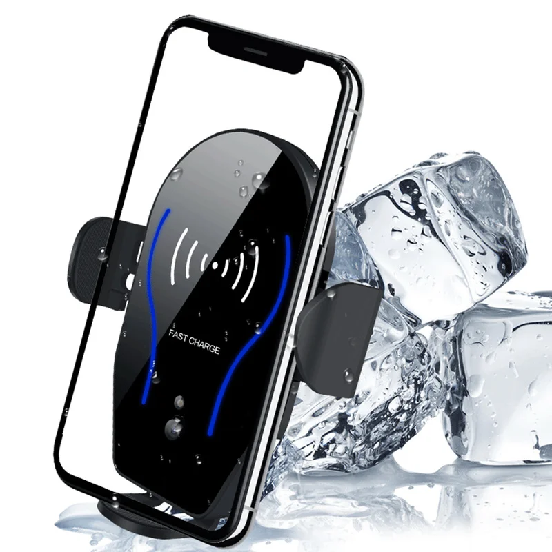 Qi автомобильное беспроводное зарядное устройство для iPhone Xs Max XR X Samsung S8 S9